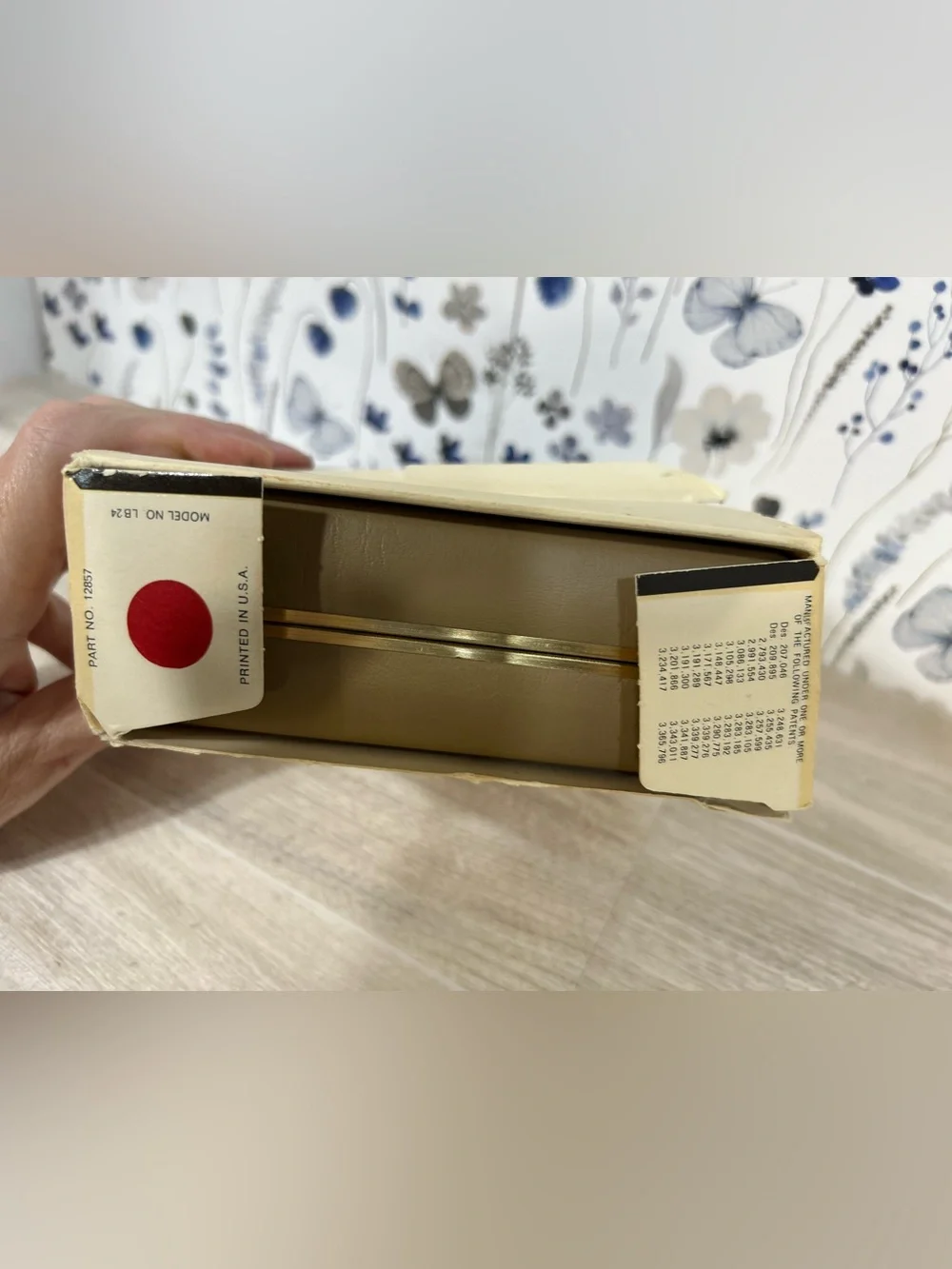 Vintage 1971 Remington LB24 Lektro Blade Shaver Set